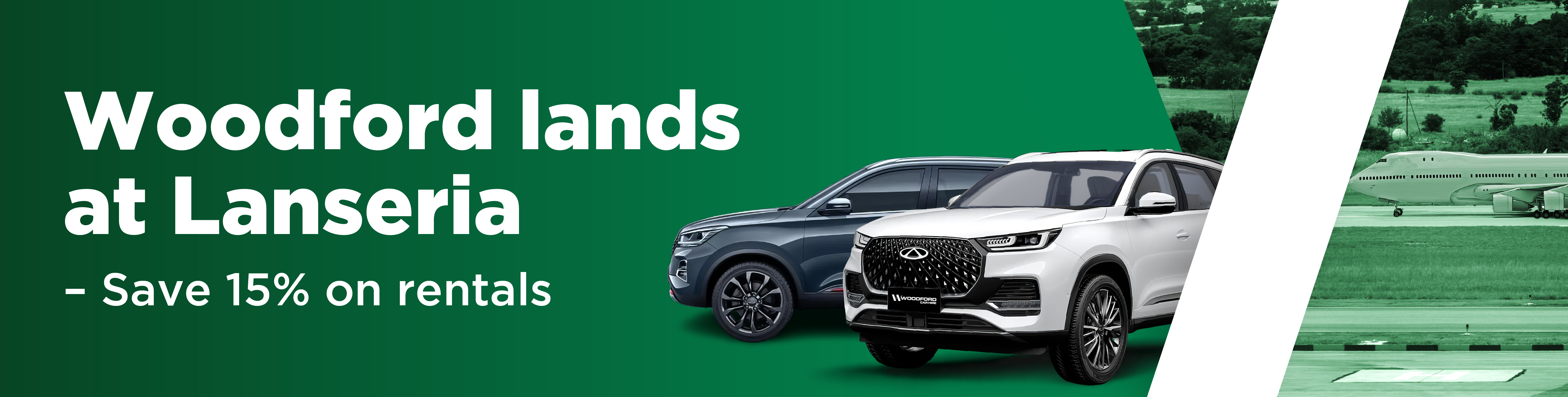 Expanding horizons: Woodford lands at Lanseria