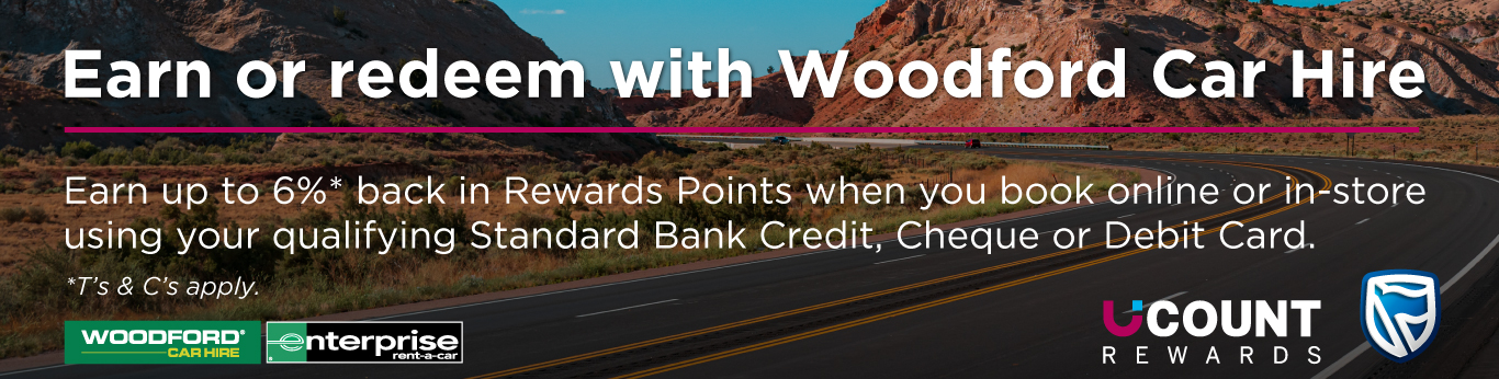 Get more with Woodford & UCount Rewards