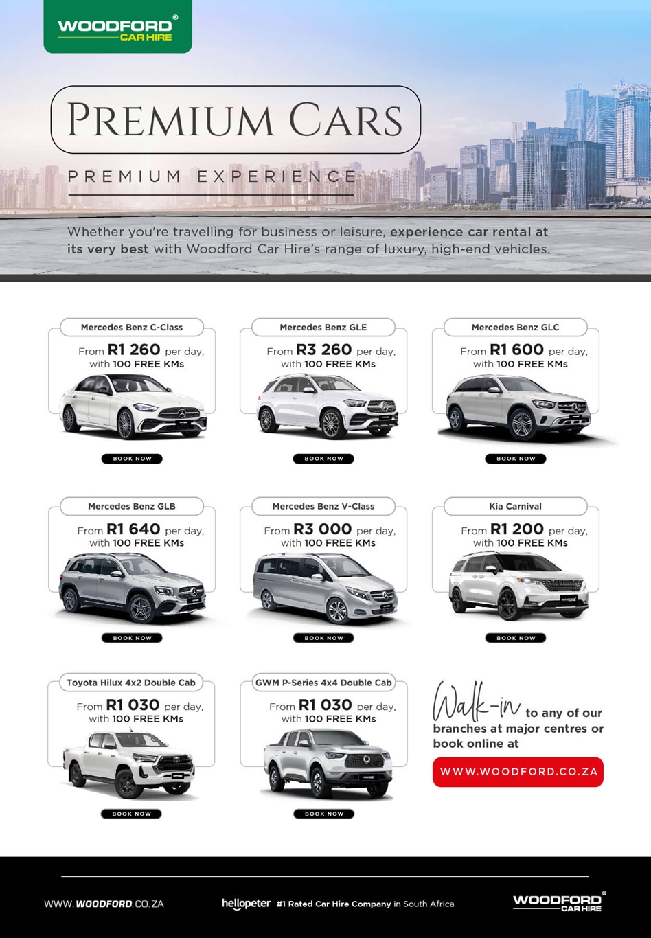 Premium Woodford Car Hire